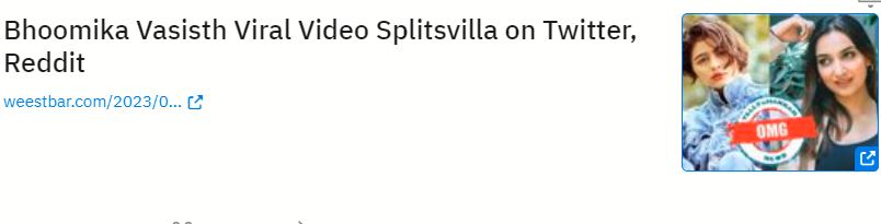 Bhoomika Vasisth Viral Video Splitsvilla Twitter Reddit