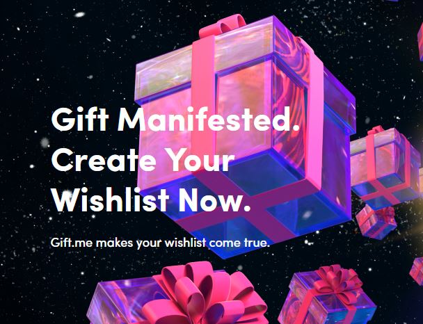 https //gift.me/ Create Your Free Gift Wishlist