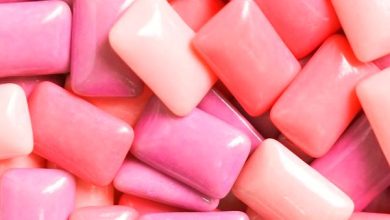 Gum without aspartame or xylitol