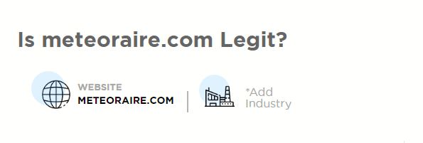 Is Meteoraire.com Legit Or Scam