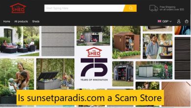 Is sunsetparadis.com a Scam Store