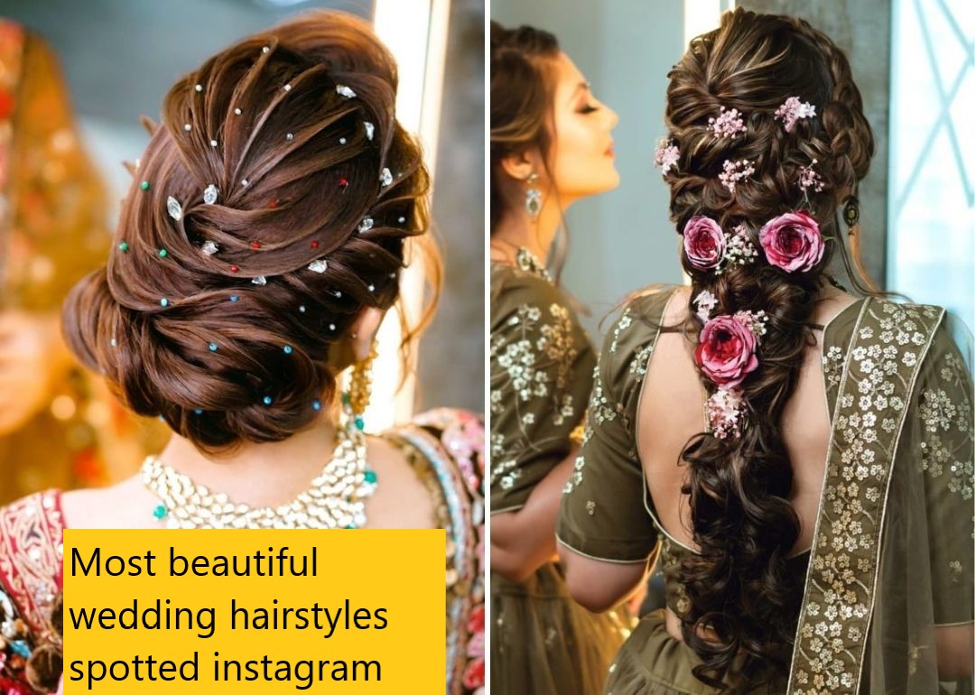 Most beautiful wedding hairstyles spotted instagram