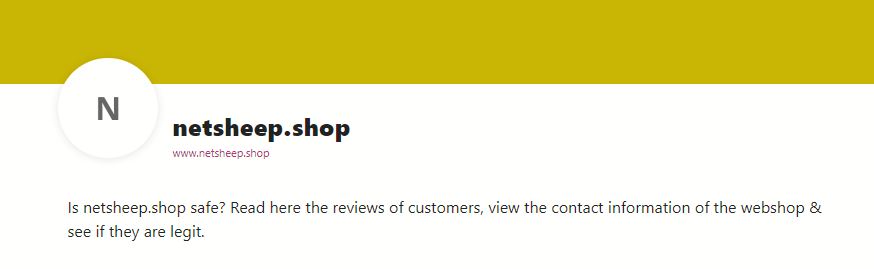 Netsheep.shop Reviews