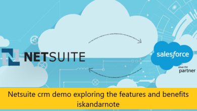 Netsuite crm demo exploring the features and benefits iskandarnote