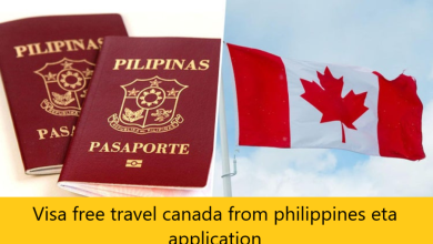 Visa free travel canada from philippines eta application