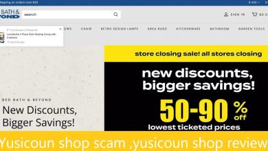 Yusicoun shop scam ,yusicoun shop reviews