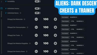 aliens dark descent cheats