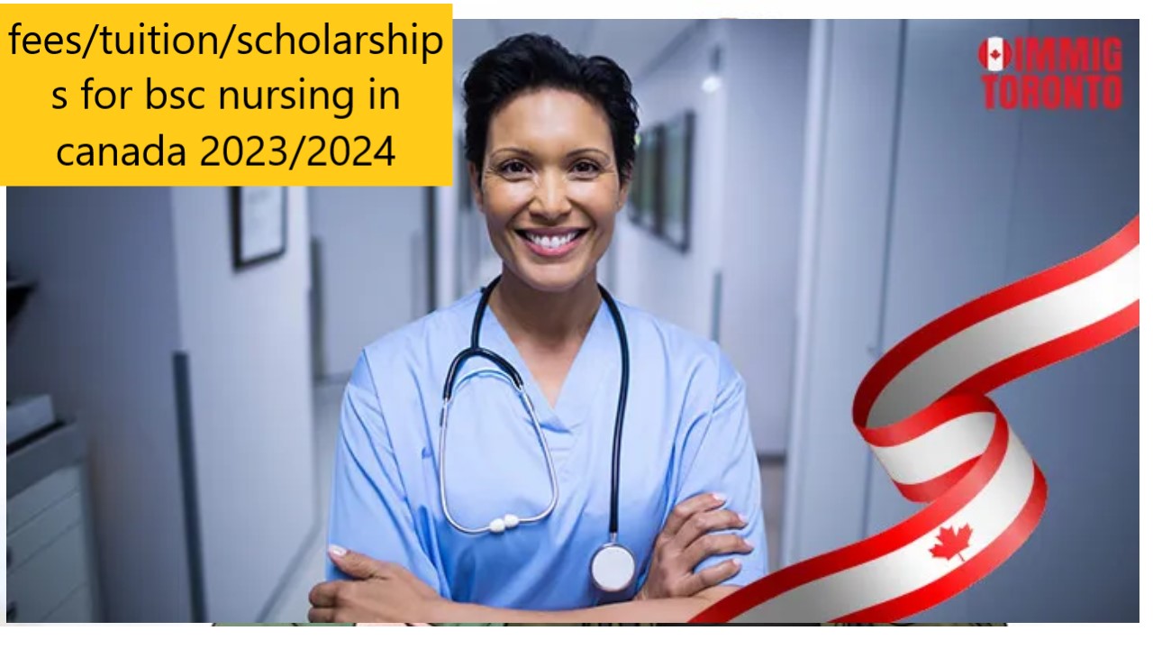 fees/tuition/scholarships for bsc nursing in canada 2023/2024 mytop