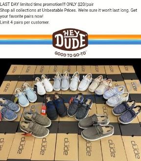 Hey Dude Stores Scam