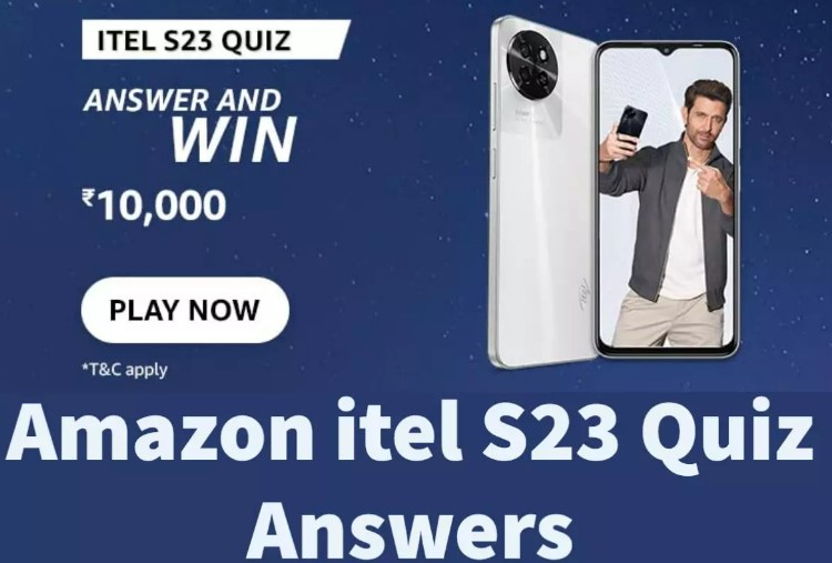 Itel S23 Quiz Amazon Answers