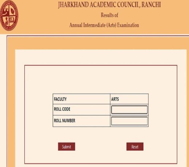 JAC 12th Result 2023 Arts Link