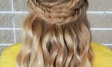 Make Braided Crown Trendy Long Hairstyles ejobtry.com