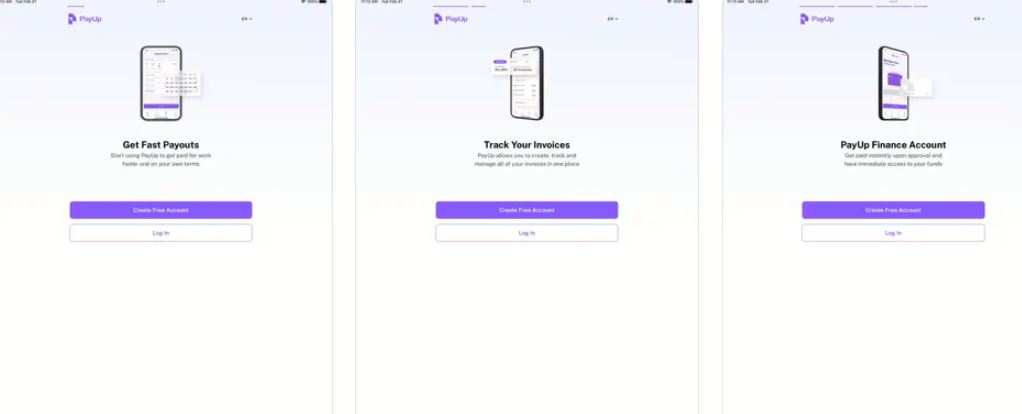 payup.video app sign up