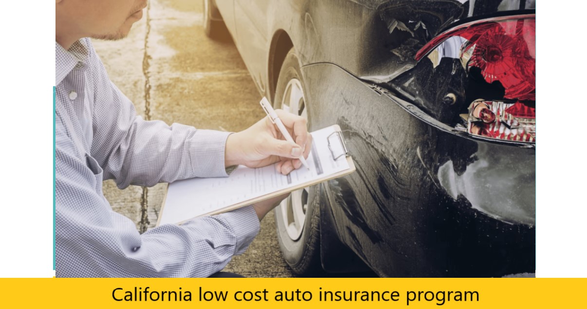 California low cost auto insurance program