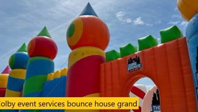 Colby event services bounce house grand