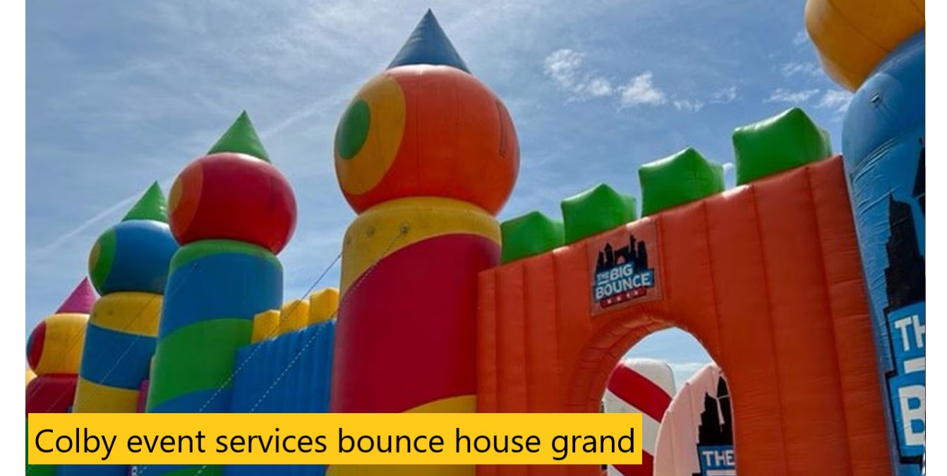 Colby event services bounce house grand