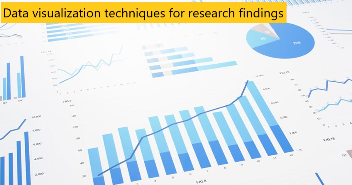 Data visualization techniques for research findings