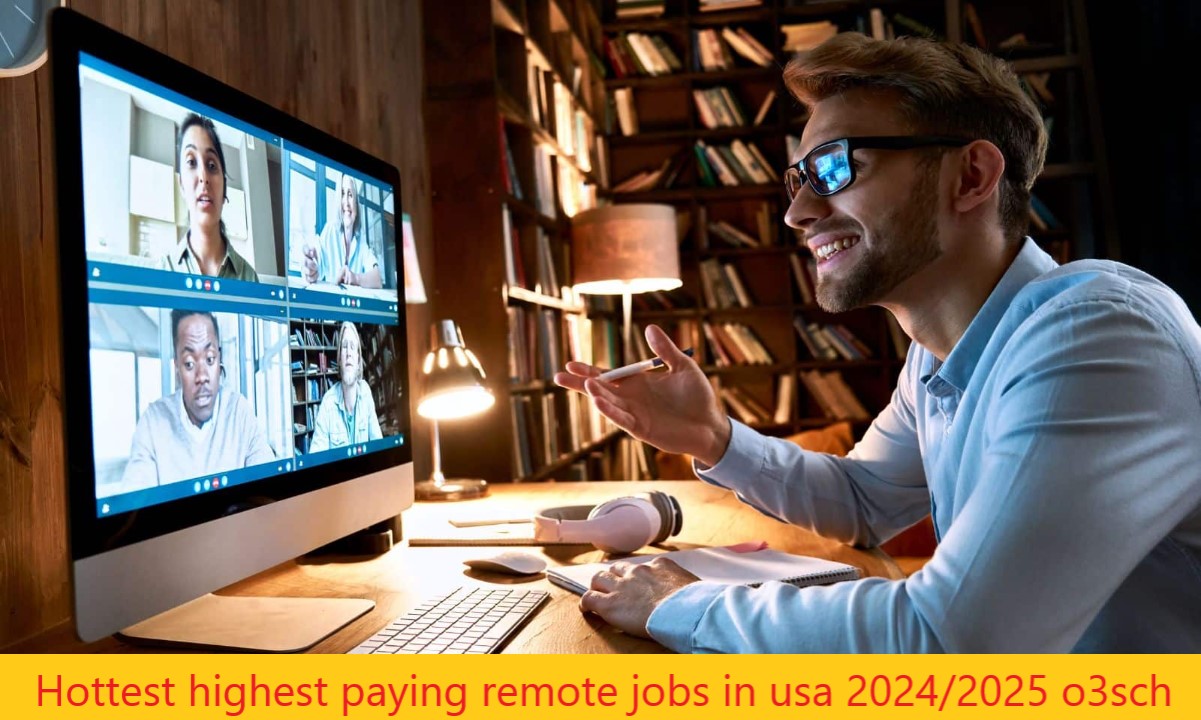 Hottest highest paying remote jobs in usa 2024/2025 o3sch and how to