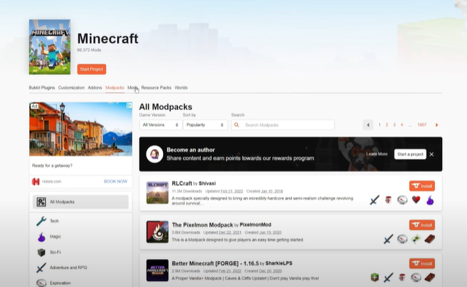 How To Use Cave Dweller Mod For Minecraft?