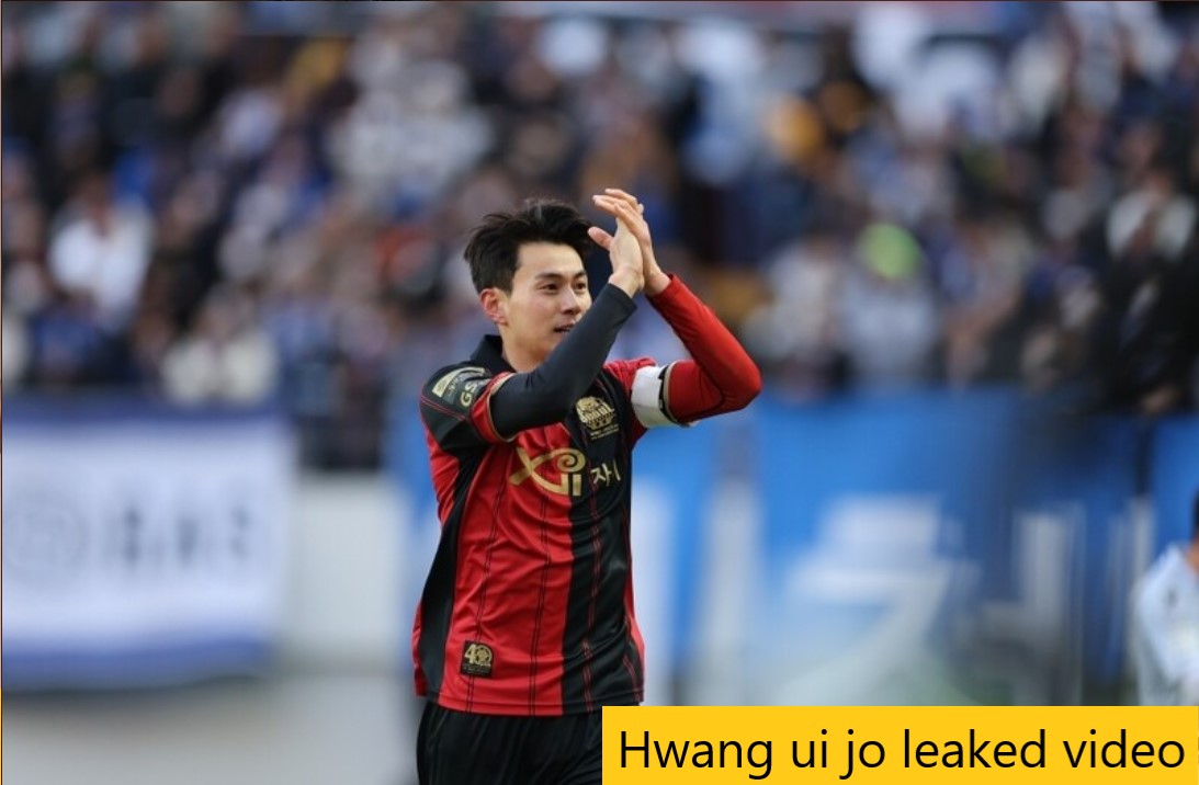Hwang ui jo leaked video