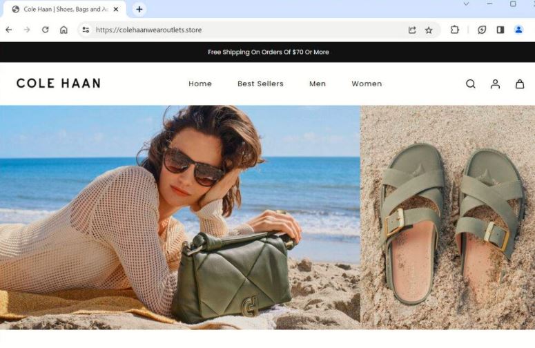 Is Colehaanwearoutlets Store Scam