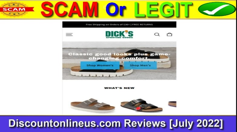 Is discountonlineus.com a Scam