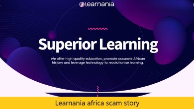 Learnania africa scam story