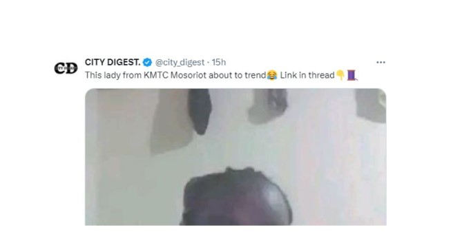 Mosoriot Kmtc Trending Video