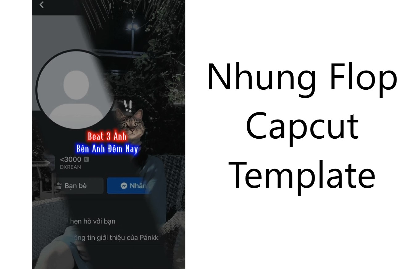 Nhung flop capcut template