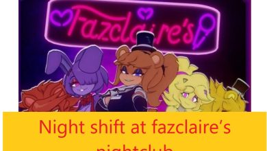 Night shift at fazclaire’s nightclub
