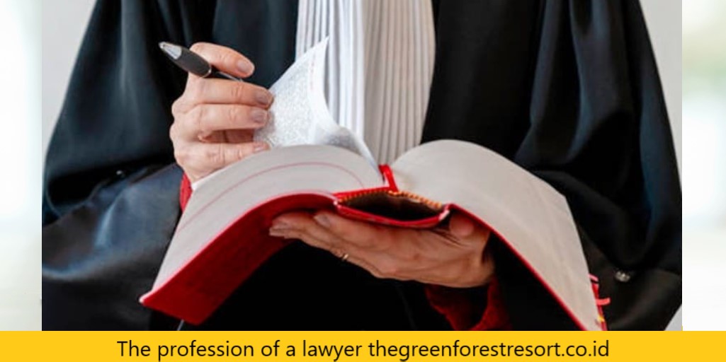The profession of a lawyer thegreenforestresort.co.id
