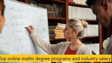 Top online maths degree programs and industry salary