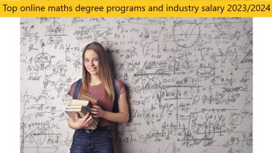 Top online maths degree programs and industry salary 2023/2024