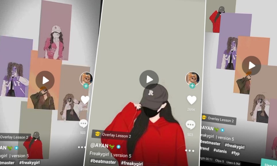 Freaky Girl CapCut Template