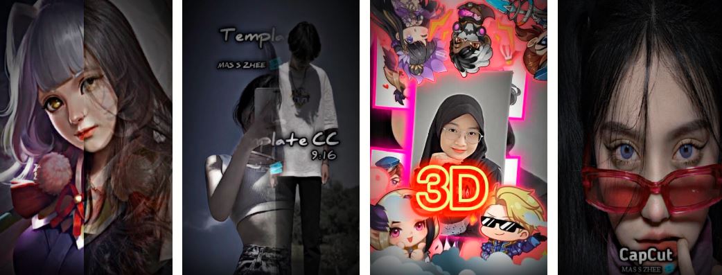 masss zee capcut template link