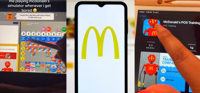 mcdonalds cashier training app