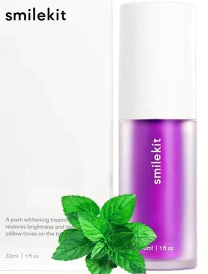 smilekit™ new v34 series toothpaste purple color corrector