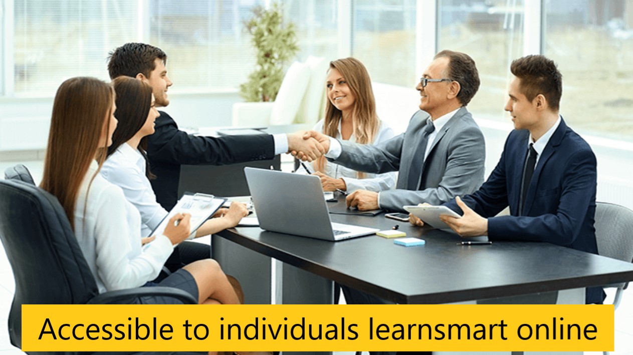Accessible to individuals learnsmart online
