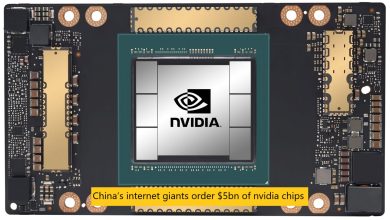 China’s internet giants order $5bn of nvidia chips