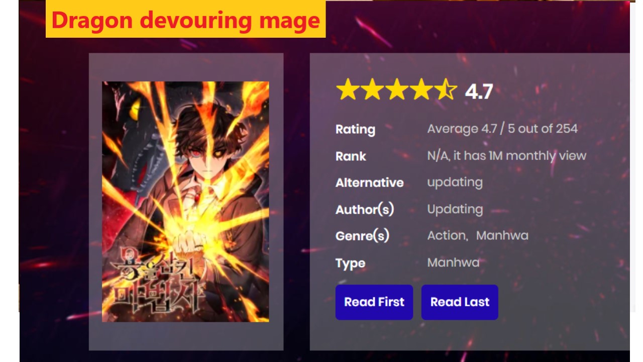 Dragon devouring mage mangalivre chapter 22