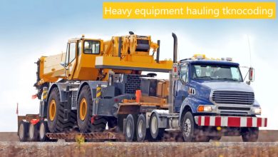 Heavy equipment hauling tknocoding