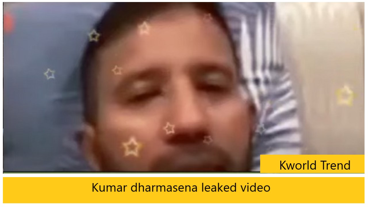 Kumar dharmasena leaked video