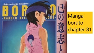 Manga boruto chapter 81
