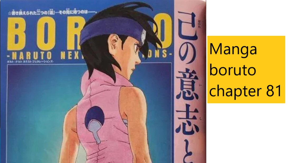 Manga boruto chapter 81
