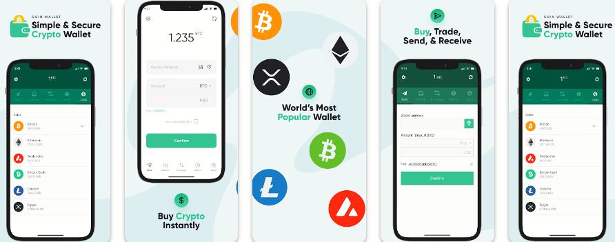 coins wallet 24 Cryptocurrency trading