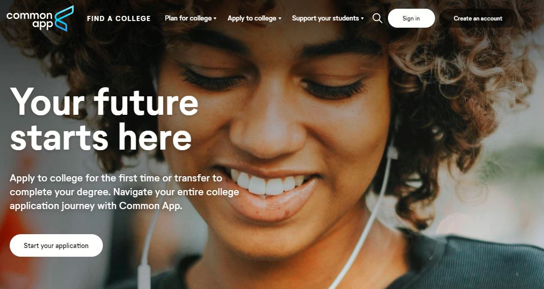 common app login link