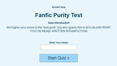 fanfic rice purity test