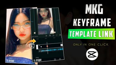 capcut keyframe template