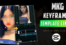 mkg keyframe capcut template