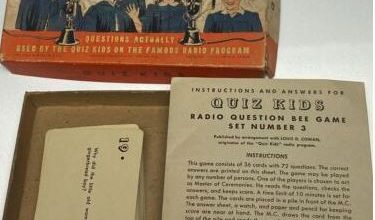 quiz the bee about a card game